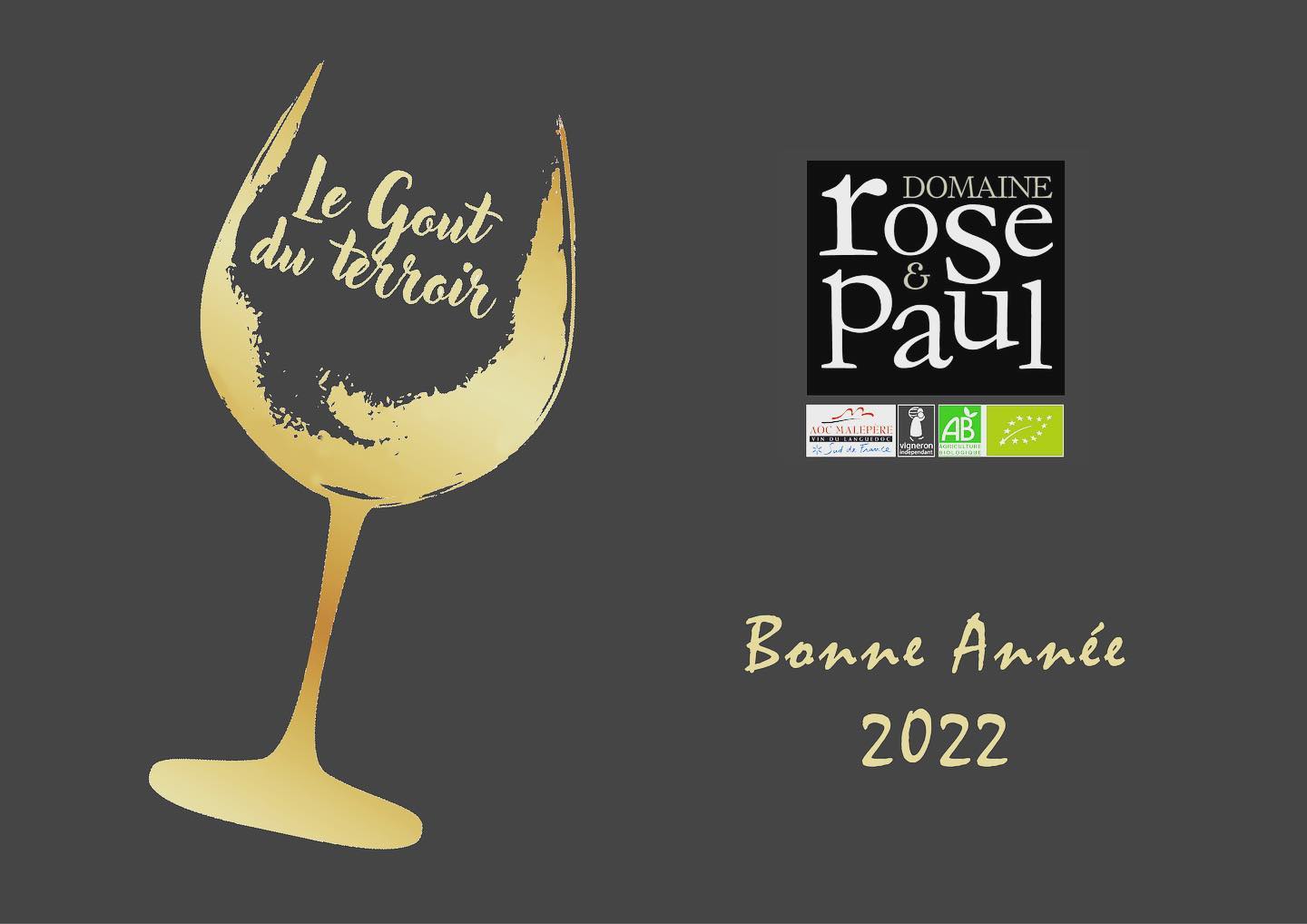 bonne annee 2022 AOC Malepere