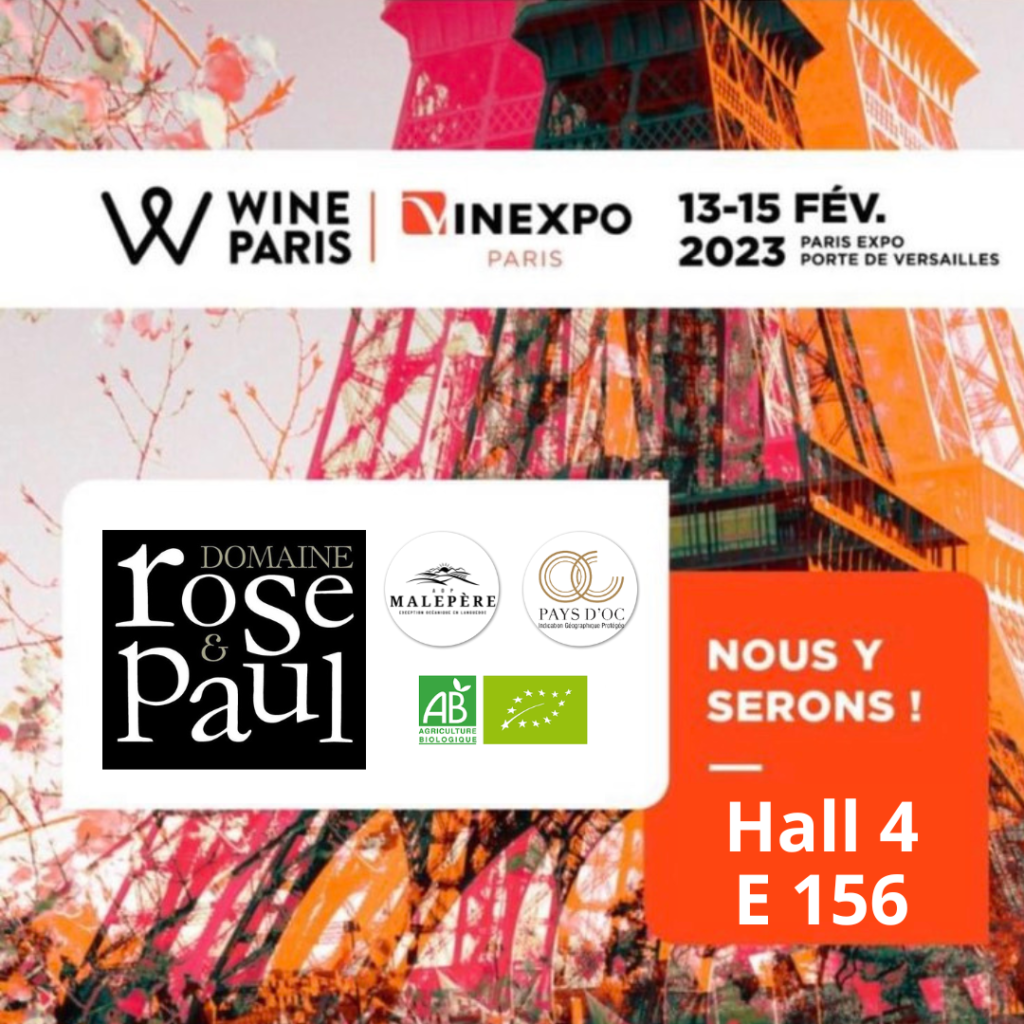Wine Paris 2023 - Domaine Rose et Paul H4 E 156