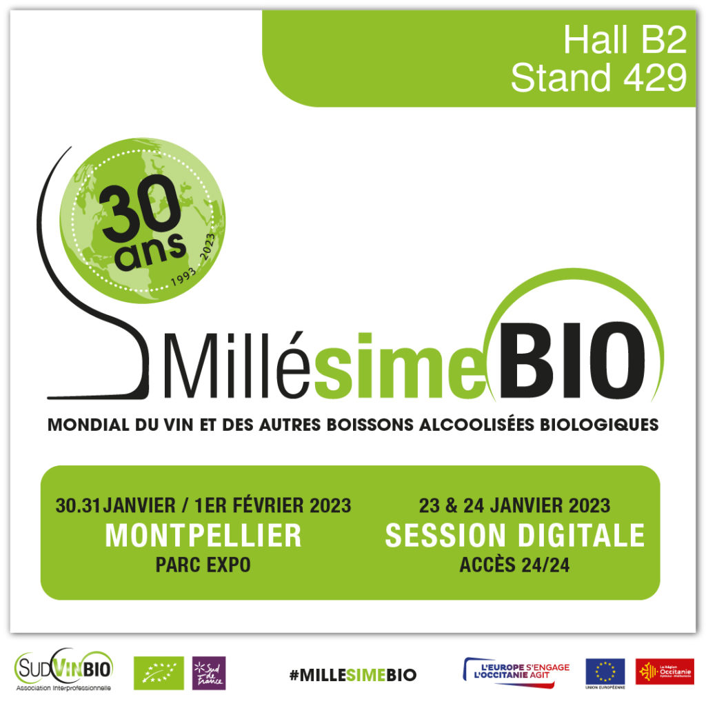 Millésime Bio 2023 Hall2-Stand 429